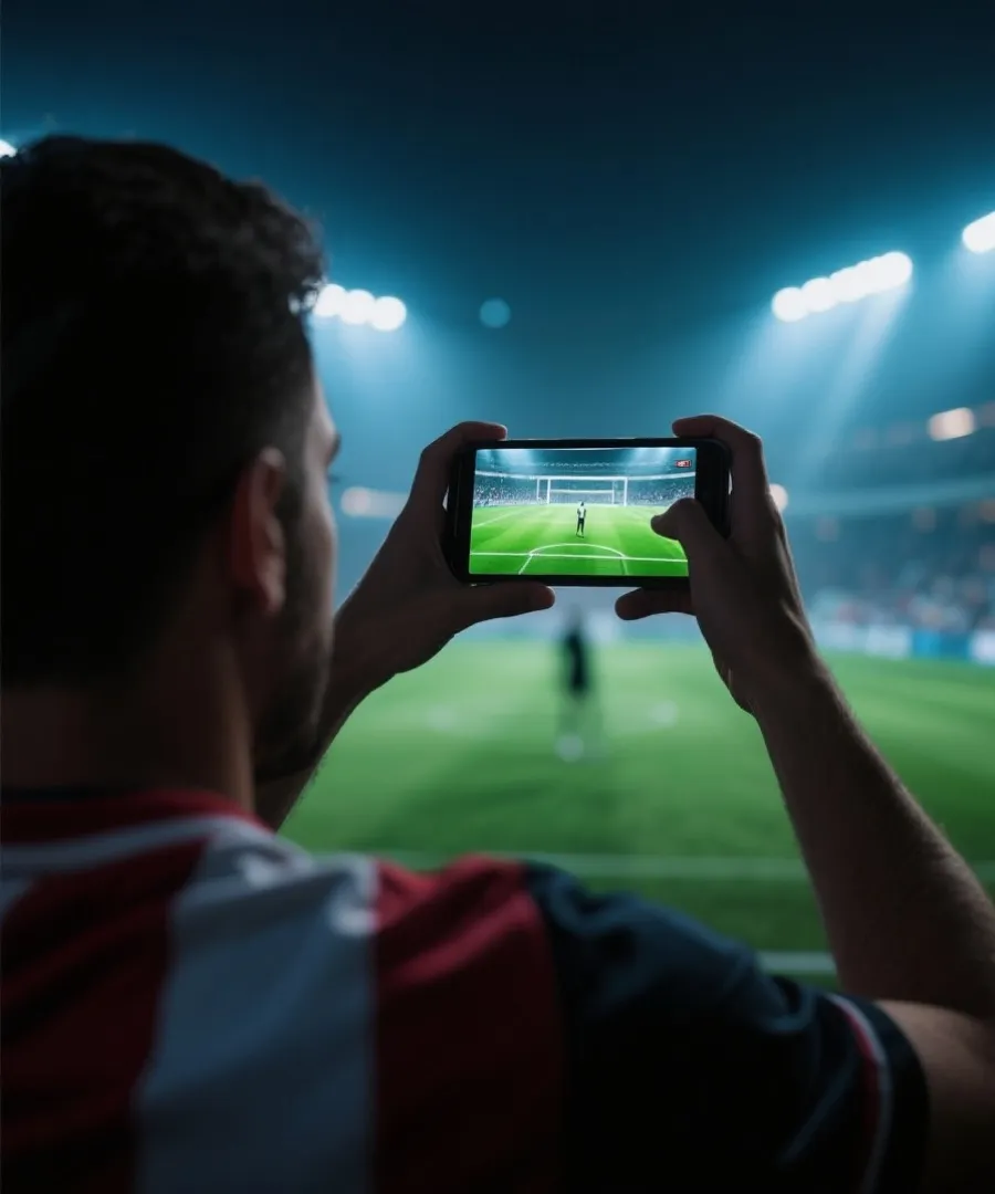 世界盃會員觀看直播示意