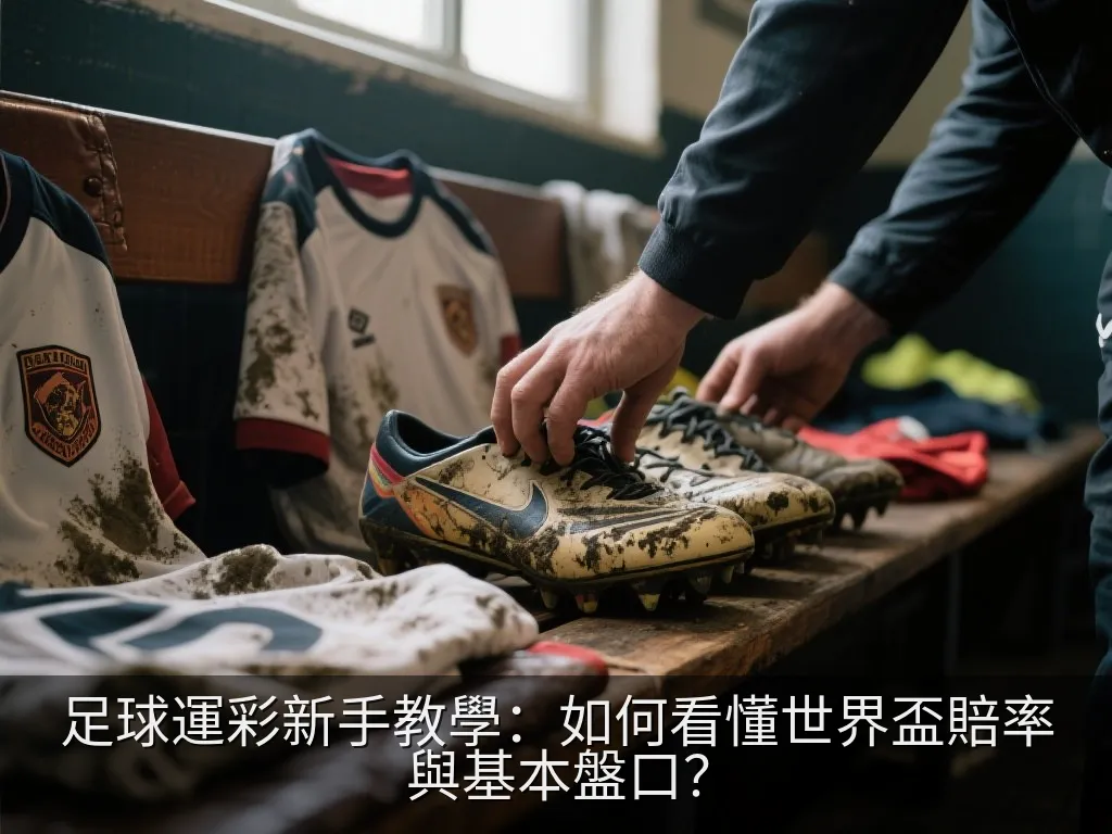 足球運彩新手教學：如何看懂世界盃賠率與基本盤口？